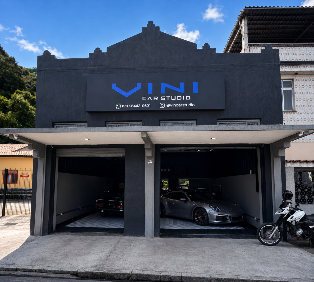Fachada da Vini Car Studio